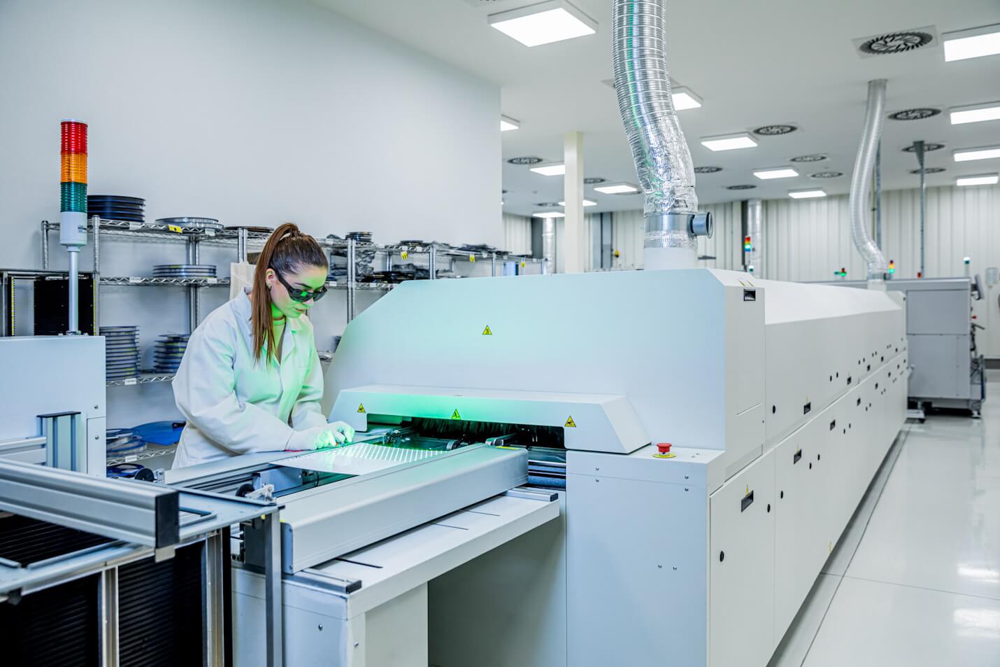 Linia SMT w Środzie Wielkopolskiej