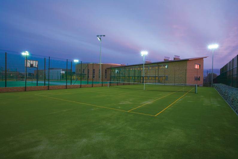 Sport fields near WWSSE school