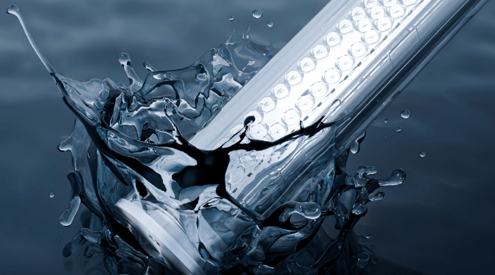 TubaIP69K zanurzenie w wodzie