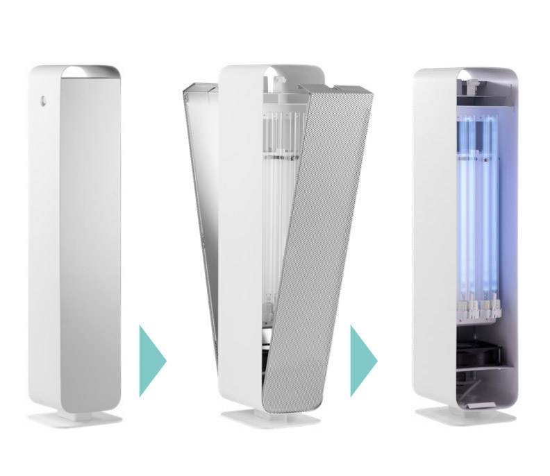Bactericidal and virucidal lamps