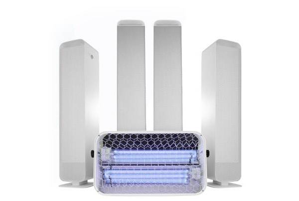Bactericidal and virucidal lamps