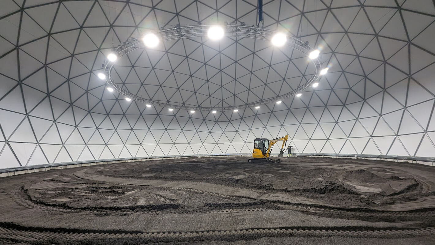 Space Robot Testing Centre (OTRK) of Poznan University of Technology at Kąkolewo Campus