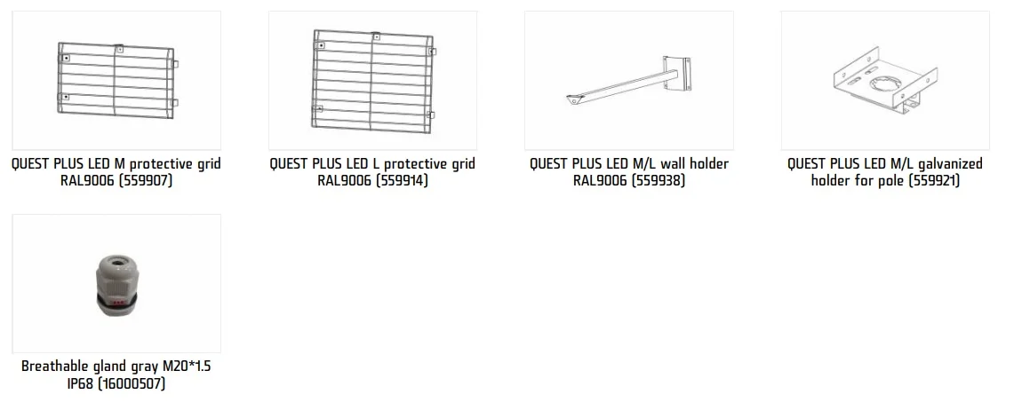 QUEST PLUS LED ACCESSORIESb