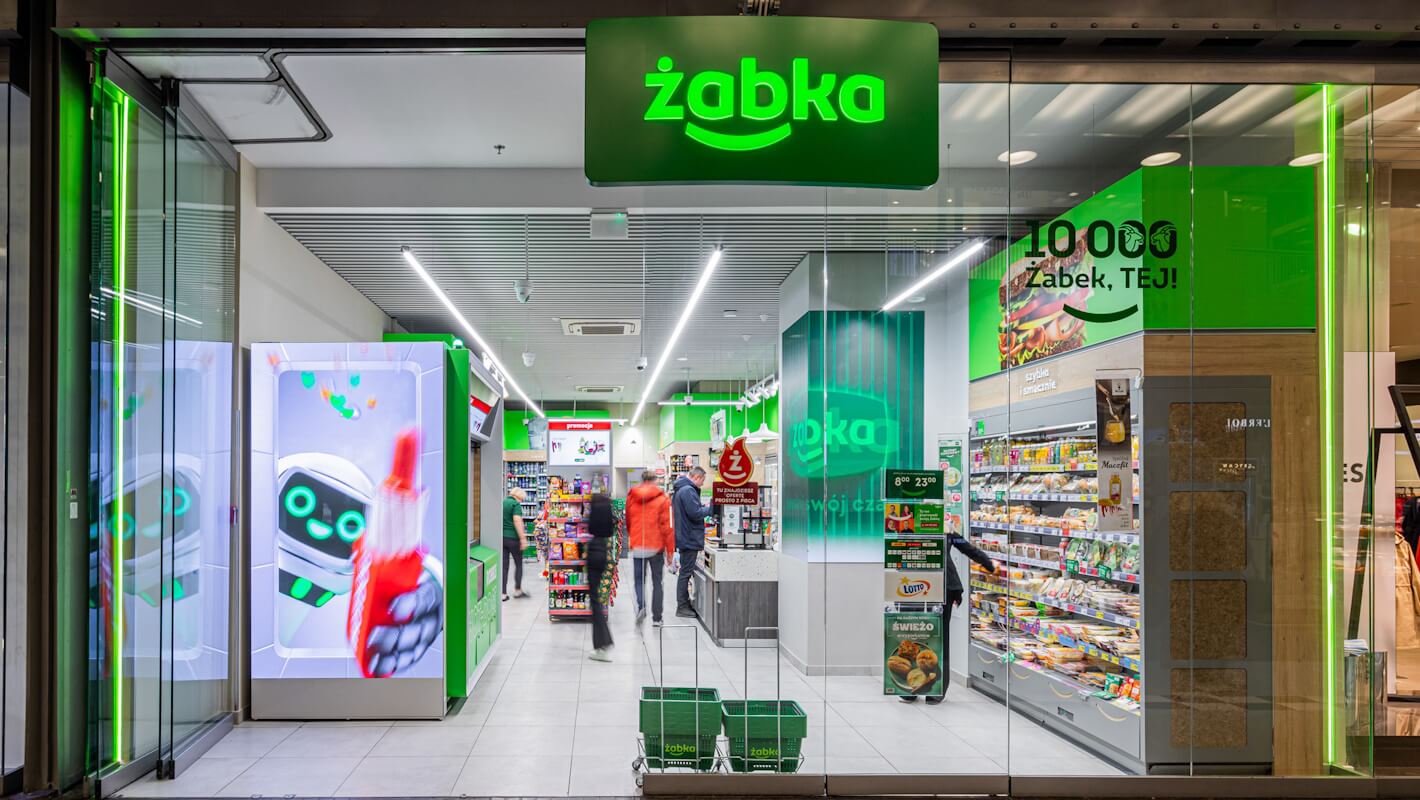 Żabka chain store, Poznan