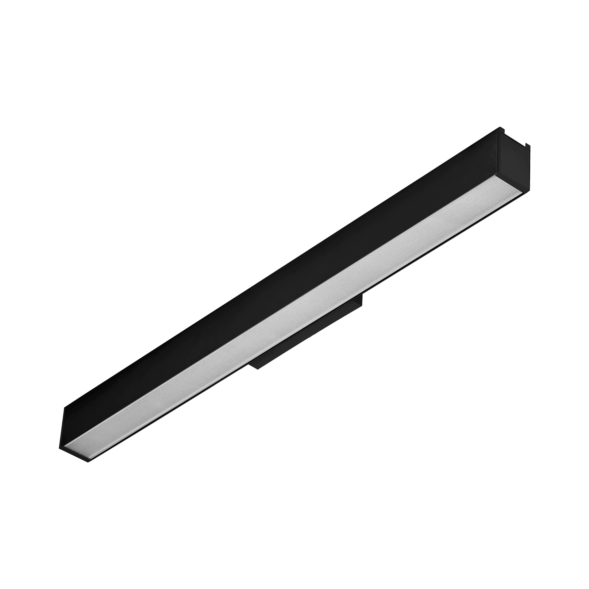 applique-noire-barre-aluminium-profile-led -variable-ip54-50cm-100cm-150cm-200cm-noir