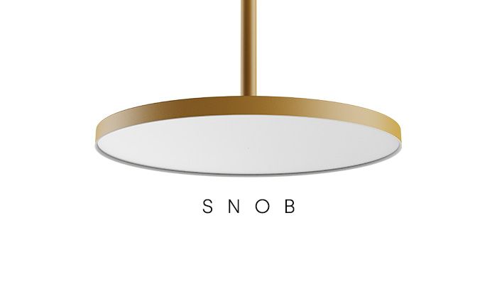 Snob – light that matures with space
