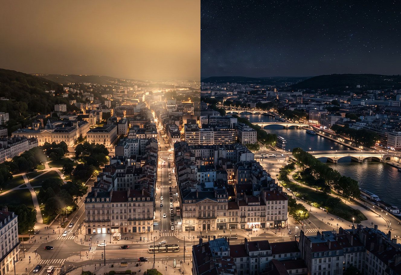 DarkSky town, city