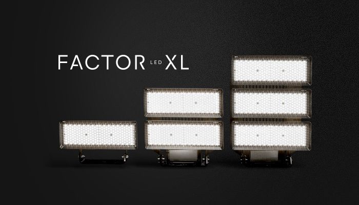 Factor LED XL – a new generation of high-power floodlights