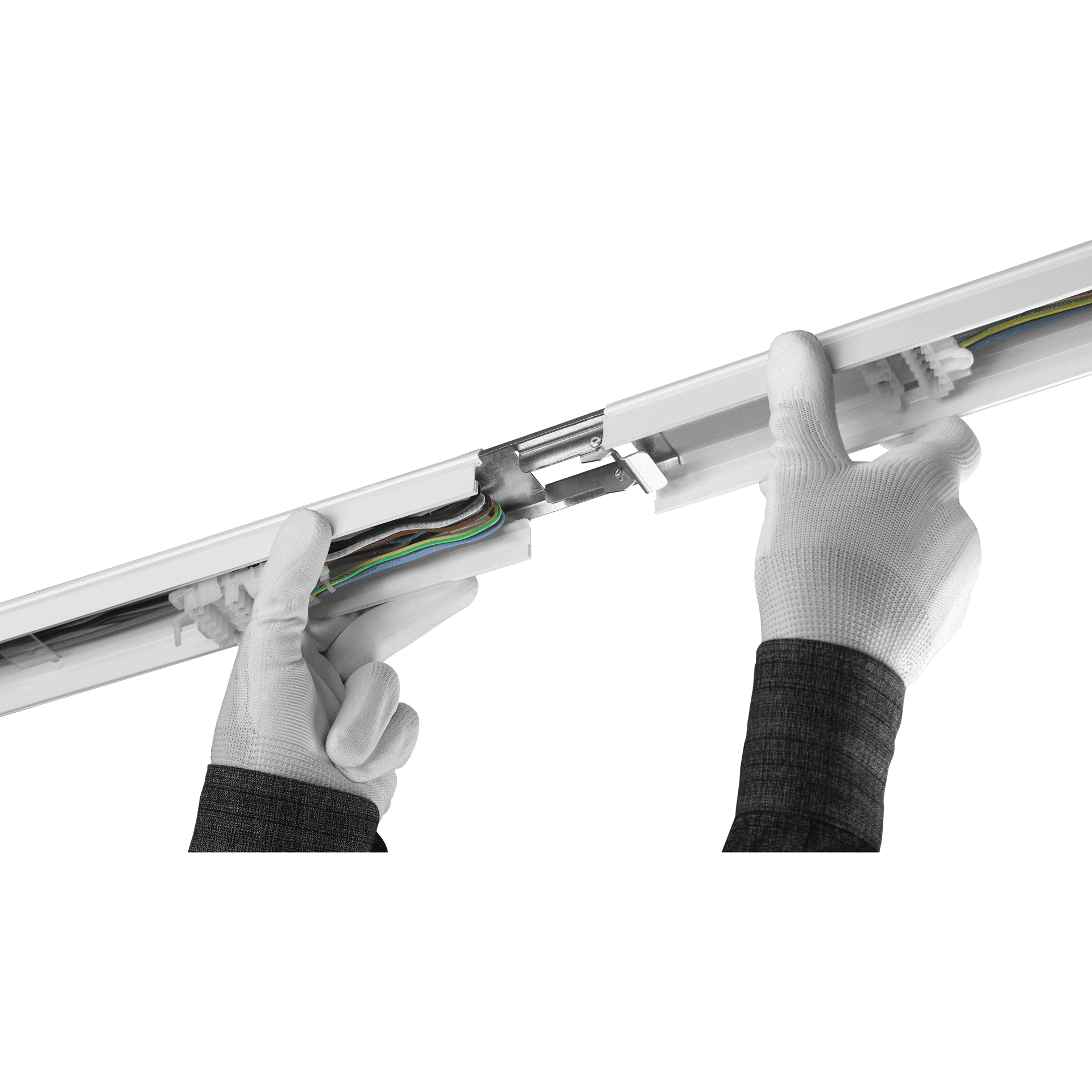 Linea S LED IP54 trunking system