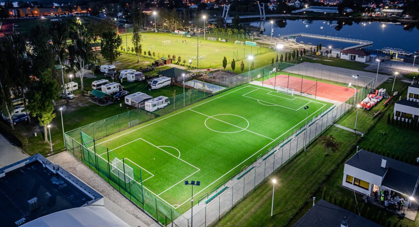 Volleyball court and Orlik Oaza Kórnik sports field