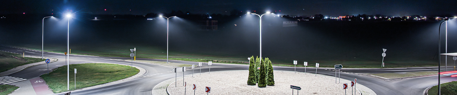 We have modernised the lighting in the municipality of Opalenica. A reduction in power consumption of over 60 per cent