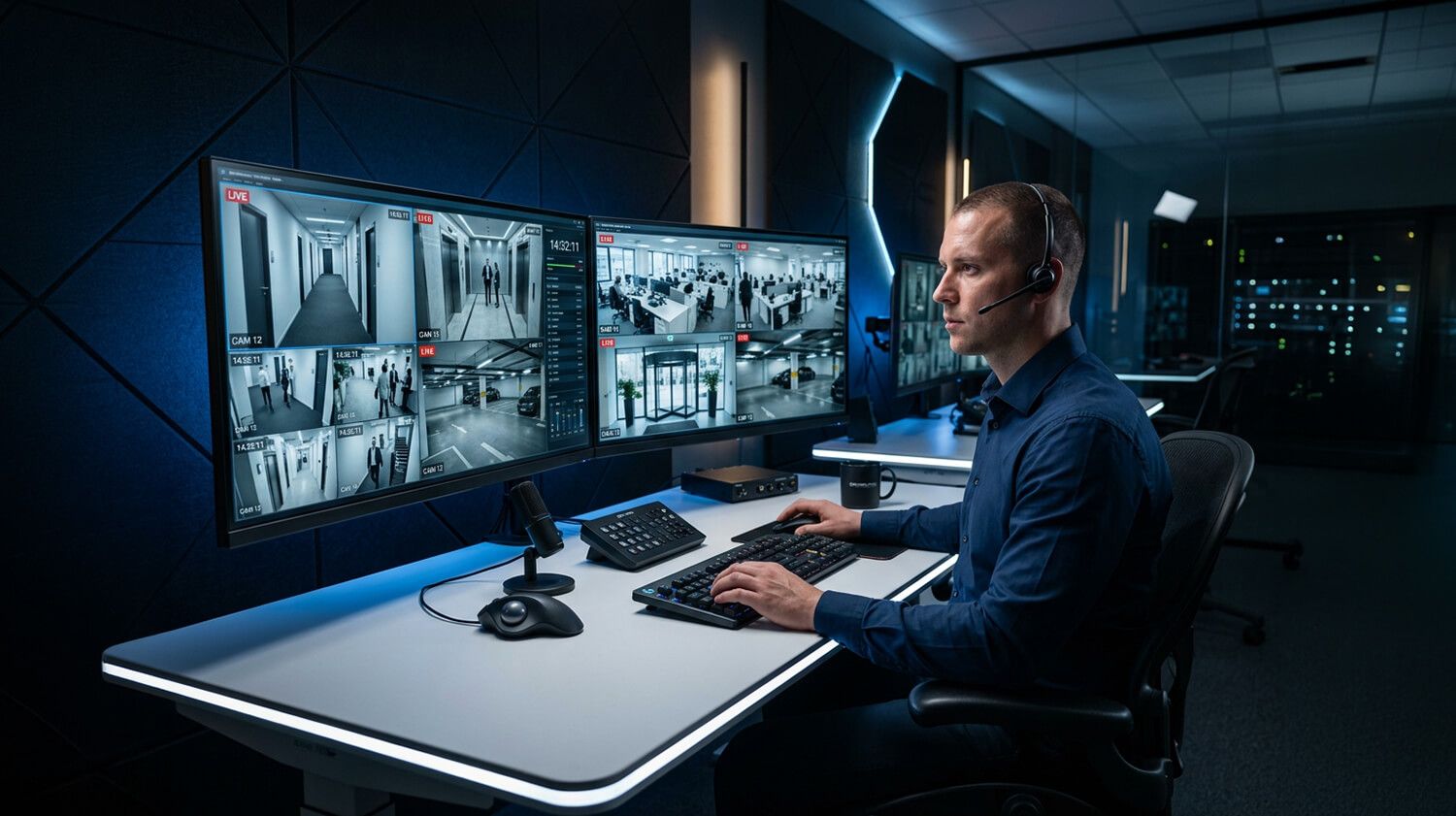 Wpływ oświetlenia na stabilność pracy systemów monitoringu wizyjnego