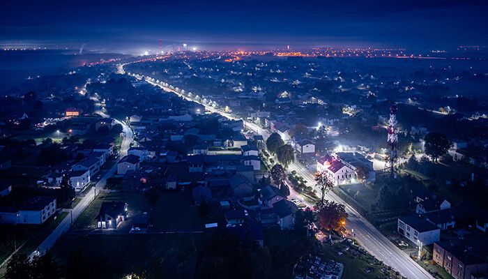 We have modernised the street lighting in the municipality of Gierałtowice