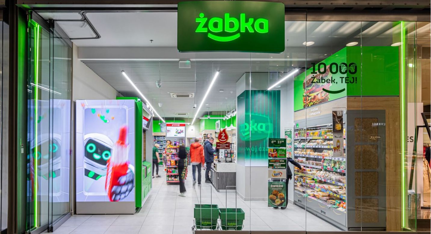 Żabka chain store, Poznan