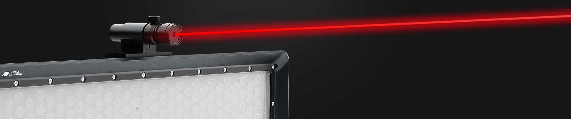 A laser sighting system for the Factor LED XL floodlights