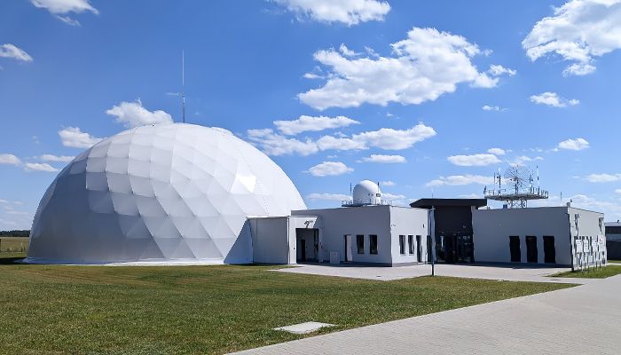 Our lighting at the Space Robot Test Facility