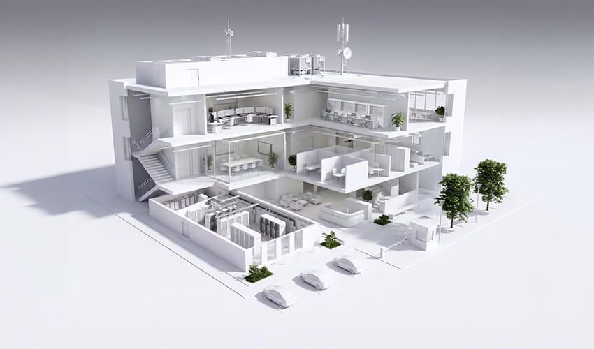 Lighting: A Cross-Section of a Data Center