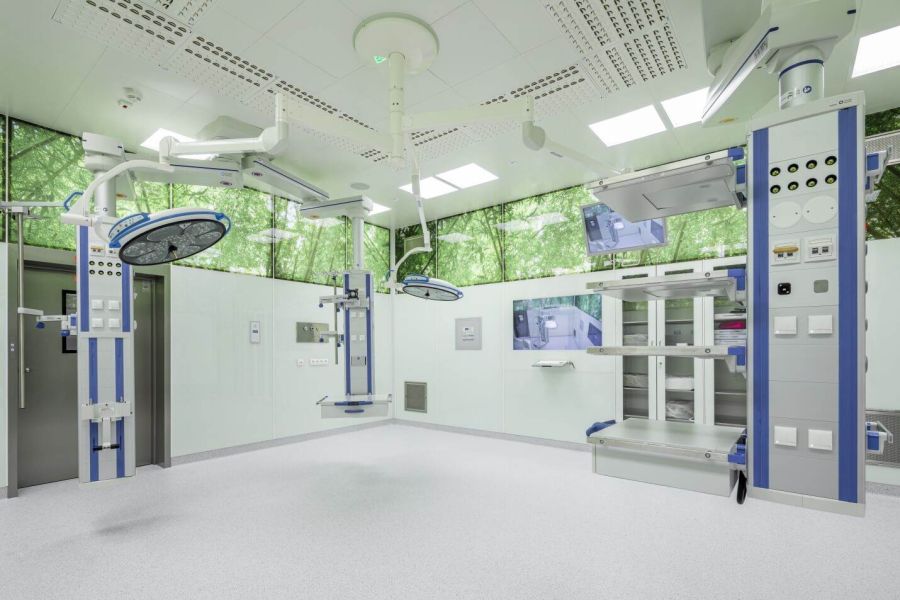 Wielkopolska Children's Health Center clean room LED lighting