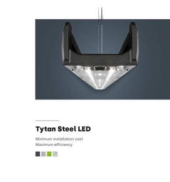 Lena Lighting- Tytan Steel LED