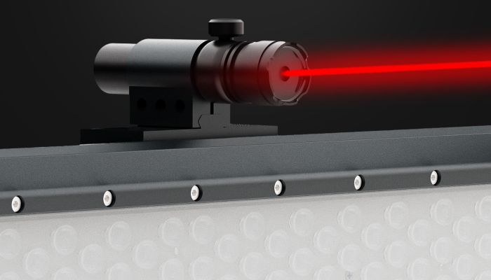 We have introduced a laser sighting system for the Factor LED XL floodlights