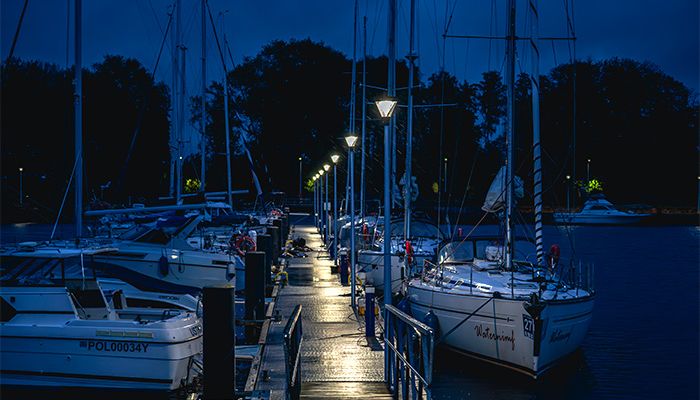 Our luminaires lit up Darłowo. The result? Less electricity consumption and even more charm.