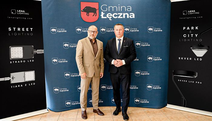 We are modernising the lighting in the Łęczna municipality, improving safety and energy efficiency